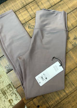 ALO Yoga High-Waist Leggings in Mauve Taupe Photo 0