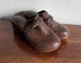 B.O.C Brown Journi Braided Heeled Close Toed Clogs Womens 6 Cottagecore Photo 0