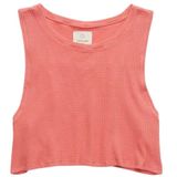 OFFLINE By Aerie Wow! Waffle Tank Top size small color rose pink soft shirt Euc Photo 0