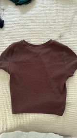 Garage brown baby tee Photo 0