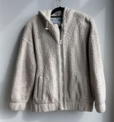 Aerie Cream Sherpa Jacket Size XS Photo 0
