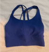 Lululemon Energy Longline Bra Ribbed Photo 0