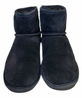 BearPaw Black Suede Shearling Winter Snow‎ Boots Warm Casual Comfort Womens Photo 0