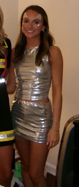 Superdown Revolve sliver metallic set Photo 0