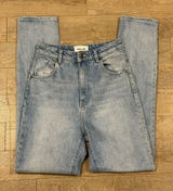 Rolla's Dusters High Rise Straight Leg Jeans Light Vintage Wash Size 26 Photo 0