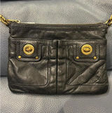 Marc by Marc Jacobs Black Leather Crossbody Bag Photo 0