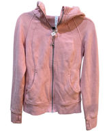 Lululemon Scuba Full Zip Hoodie Pink Size 6 Sweatshirt Athlesiure Performance Photo 0