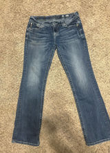 Miss Me Jeans Low-Rise Bootcut Embellished Rhinestone Photo 0
