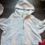 Lululemon White Hoodie with Gold Accents Photo 0