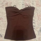 Brown tube top Photo 0