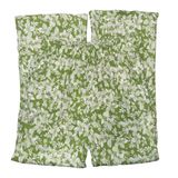 NWT Cotton Bleu Boutique Green Floral Print High Waist Pants Summer‎ Resort Photo 0