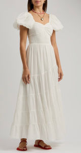 Free People Short Sleeve Sundrenched Maxi Dress Photo 0