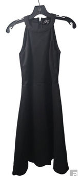 Lulus Black Halter‎ Neck Fit & Flare Party Dress Sleeveless Size S Photo 0