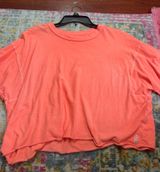 Neon orange free people top Photo 0