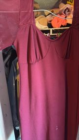 dark red dress Photo 0