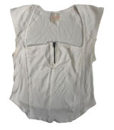FP Movement white ribbed activewear top size XS Photo 0