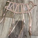 NWOT Crystal Martin Floral Garter Belt Photo 0