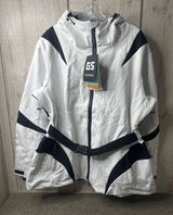 GS Snowing Womens XL Waterproof White & Black Warm Ski Snow Jacket Snowboarding Photo 0