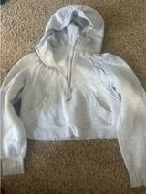 LULU LEMON grey half zip scuba Photo 0