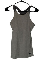Nike Dri-Fit Gray Athletic Workout Gym Tank Top Women Sz S Photo 0