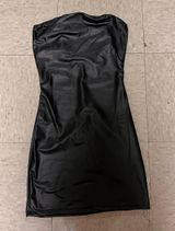 Black Leather Dress Size XS Photo 0
