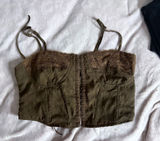 Brown corset Photo 0