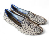 Rothy’s The Loafer Leopard Print Round Toe Slip-On Ballet Flats Size 11 Classic Photo 0