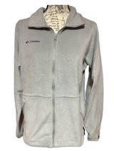 Columbia Long Sleeve Full-Zip Fleece Gray size 18/20 Photo 0