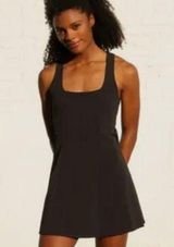 Outdoor Voices Black Cross Back Dress New NWT Size Large Photo 0