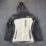 The North Face Hyvent Alpha Summit Series Women Hooded Black Beige‎ Jacket M Photo 0
