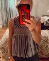 Purple Free People Flow Top Photo 0