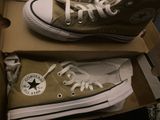 Khaki green converse  Photo 0
