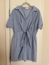 YCoo Paris Cottagecore Casual Garden Women’s Shirt Dress Small Photo 0