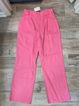 Trendy boutique Pink High-Rise Wide Leg Trousers Photo 0