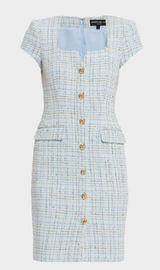 Generation‎ Love NEW!! Blue Sierra Tweed Dress Photo 0