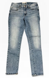 BKE Buckle Stella Mid-Rise Ankle Skinny Jeans Slim Fit Medium Wash 29x27 Stretch Photo 0