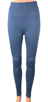Set Active Women's Blue Mid Rise Athletic Workout Gym Yoga Leggings Pants Sz XS Photo 0