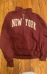 New York Quarter-Zip Brandy Melville Photo 0