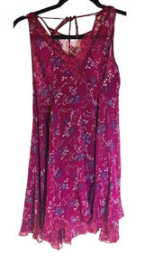Free People Intimately French Girl Print Dress,‎ S Photo 0