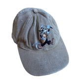 Vintage Walt World Goofy Playing Golf Tan Baseball Cap 🔥 Photo 0