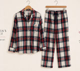 Victoria’s Secret Plaid Flannel Pajama Set Women’s Large Photo 0