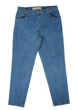 Vtg Y2K Levis 550 Jeans Relaxed Tapered Jeans Women 14M Stretch High Rise Mom Photo 0