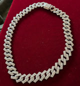 Crystal Necklace Silver Photo 0