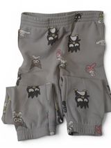 Sanrio Character Pajama Jogger Pants Women's L Gray Hello Kitty My Melody Photo 0