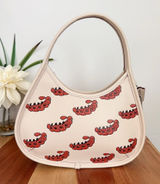 NWT Coach Ergo Bag In Coachtopia‎ Leather With Sleepy Caterpillar Print Photo 0