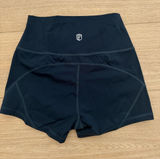 Born Primitive High-Waist Navy Performance Women’s Shorts Photo 0