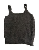 SKIMS Cozy Knit Tank Top‎ Black Loungewear Cozy Essential L XL Photo 0