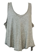 Free People Movement Henry Tank Top Light Grey Size M Lightweight Athleisure Photo 0