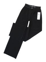 NWT Alo W51432R Suit Up Trouser (Regular) in Black Wide Leg Pants XS Photo 0