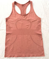 Lululemon Swiftly Tech Racerback Tank Top Womens 8 Pink Rose Clay Mesh‎ Athletic Photo 0